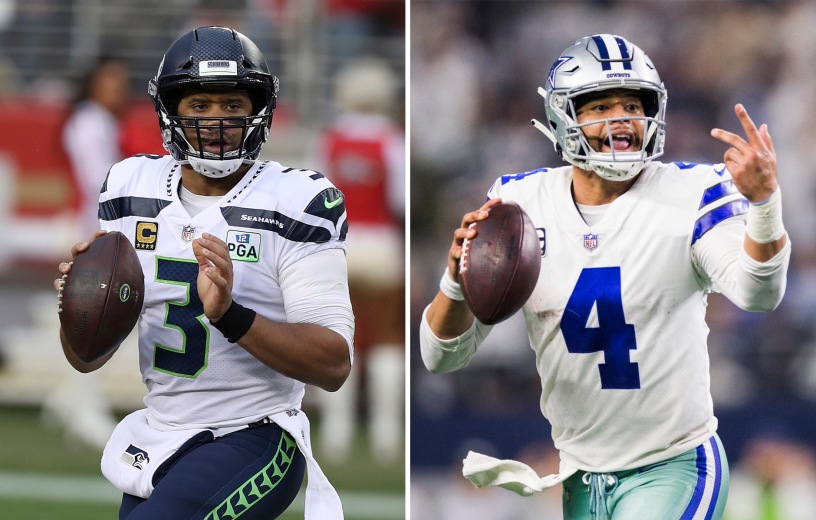 Russell Wilson and Dak Prescott are set to square off in one of week three's most highly-anticipated matchups