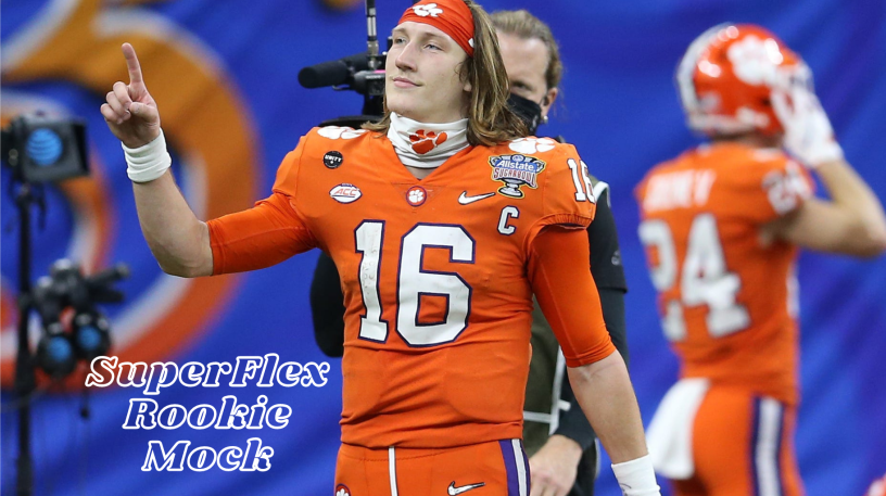 Trevor Lawrence is the consensus 1.01 in SuperFlex dynasty fantasy football leagues